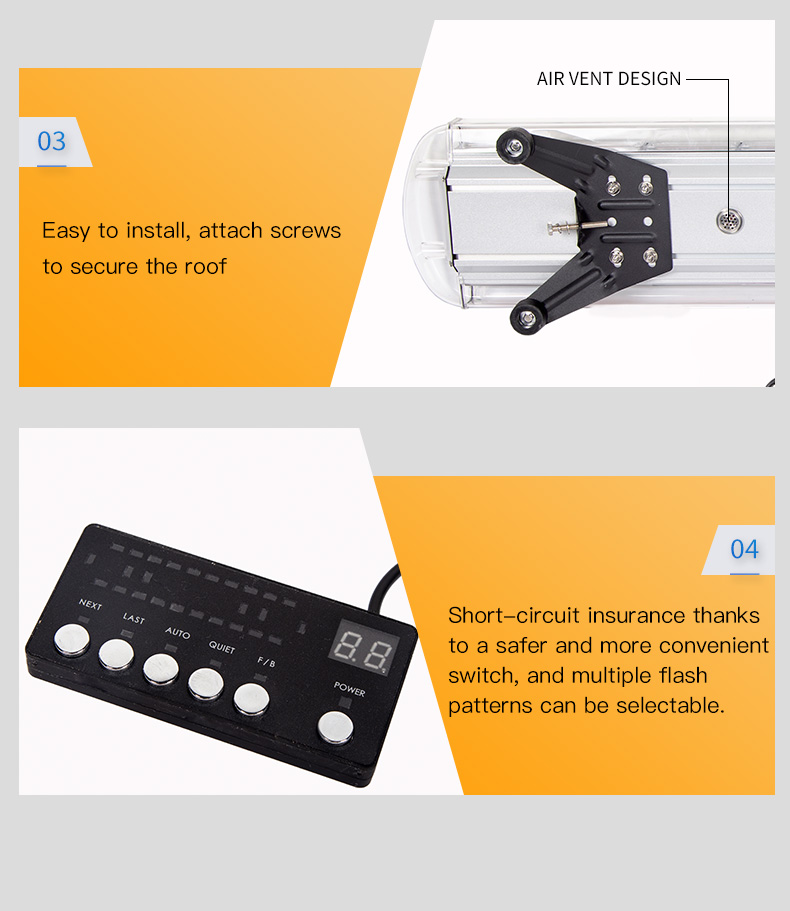 led warning emergency strobe light bar amber truck light bars 55" 104 led warning emergency strobe light bar amber truck light bars 55" 104