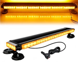Home 96.52 cm amber white light bar construction safety lights for trucks