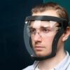 face mask, breathable and convenient with vents, fully transparent design. A perfect gift for both men and women