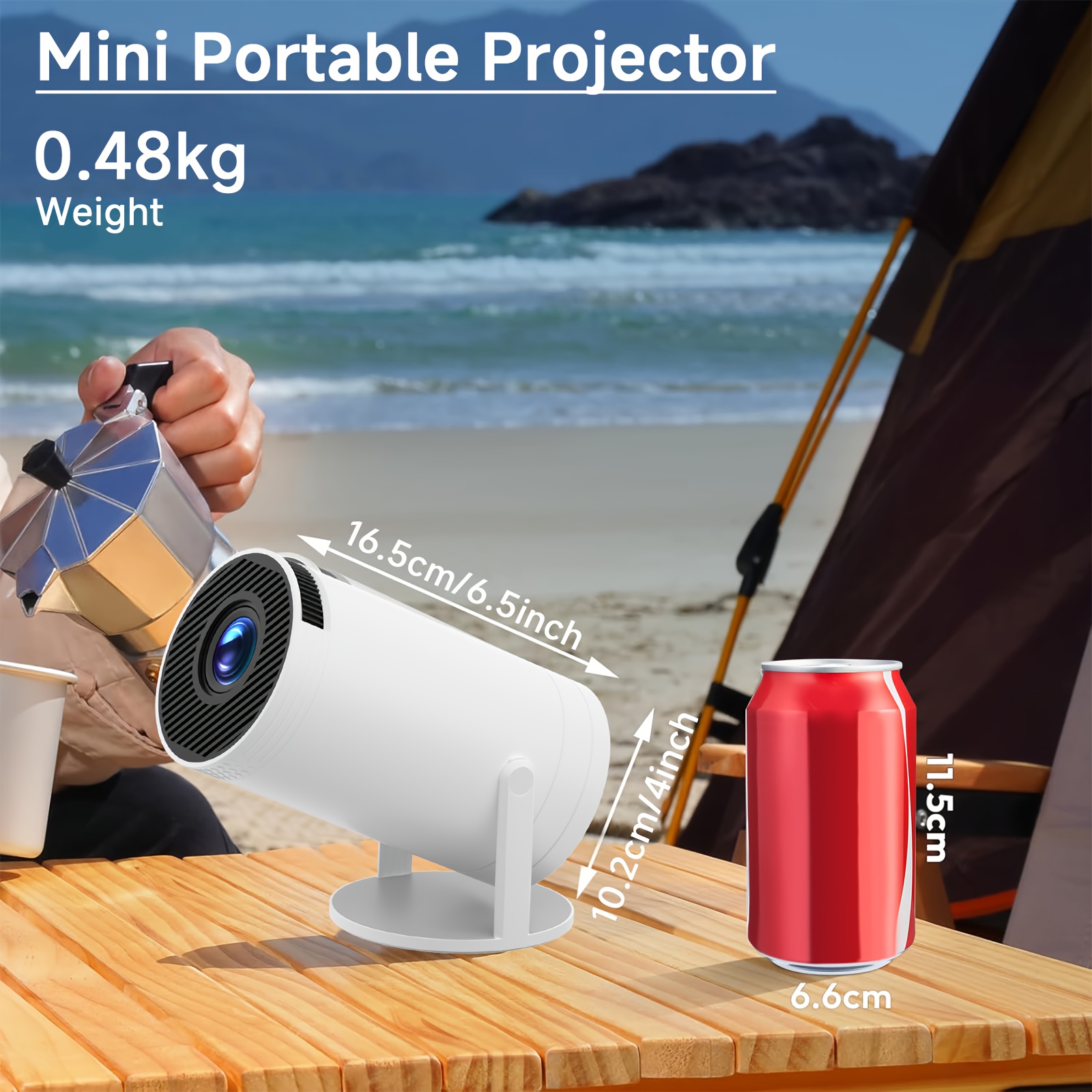smart mini projector with android 12, wifi 6 & wireless smart mini projector with android 12, wifi 6 & wireless