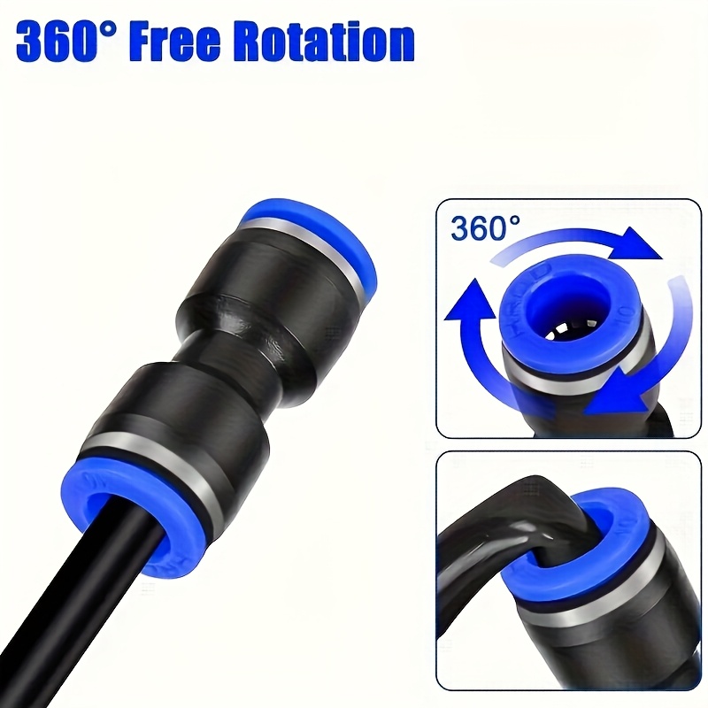 80pcs quick connect air hose fittings kit metal push to connect pneumatic connectors, universal thread, leak resistant, easy installation, 80pcs quick connect air hose fittings kit metal push to connect pneumatic connectors, universal thread, leak resistant, easy installation,