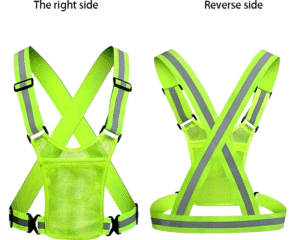 high visibility reflective safety vest with pocket,