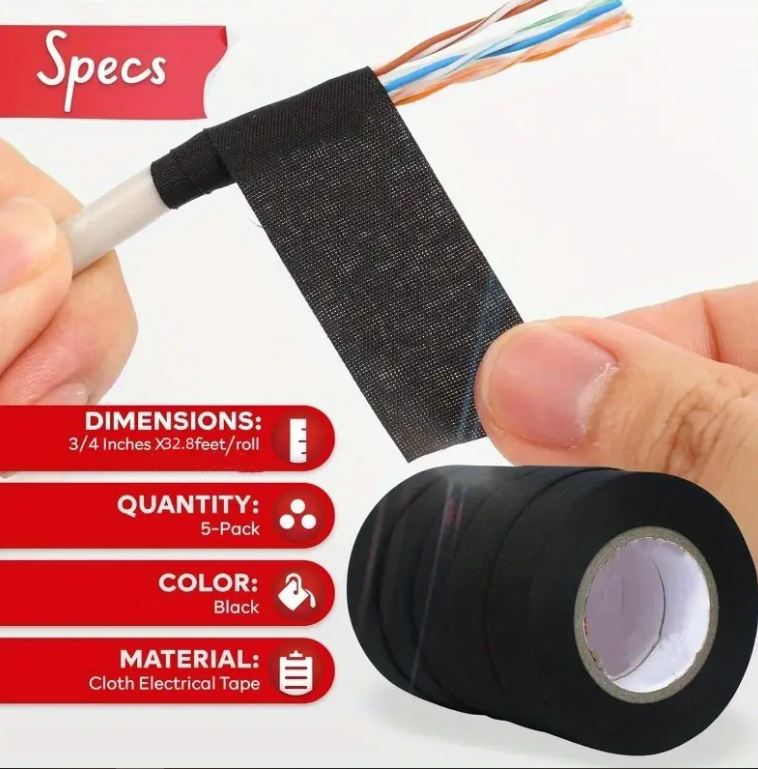 heavy duty electrical tape high quality fabric surface adhesive, durable electrical insulation for diy and professional repairs heavy duty electrical tape high quality fabric surface adhesive, durable electrical insulation for diy and professional repairs