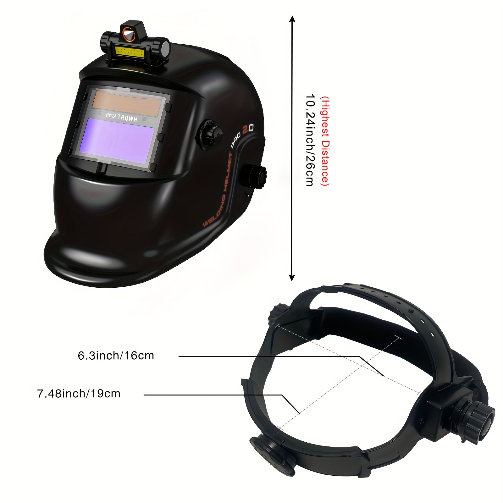 auto darkening welding helmet with light solar powered auto darkening welding helmet with light solar powered