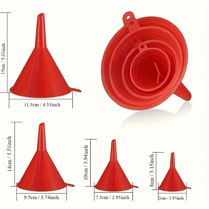 oil funnel set with flexible right angle designs for gasoline, oil funnel set with flexible right angle designs for gasoline,