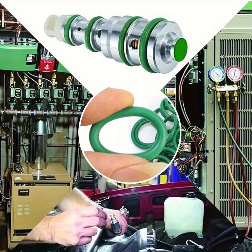 270pcs green high quality rubber o ring assortment kit 270pcs green high quality rubber o ring assortment kit