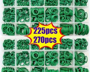 Home 270pcs green high quality rubber o ring assortment kit