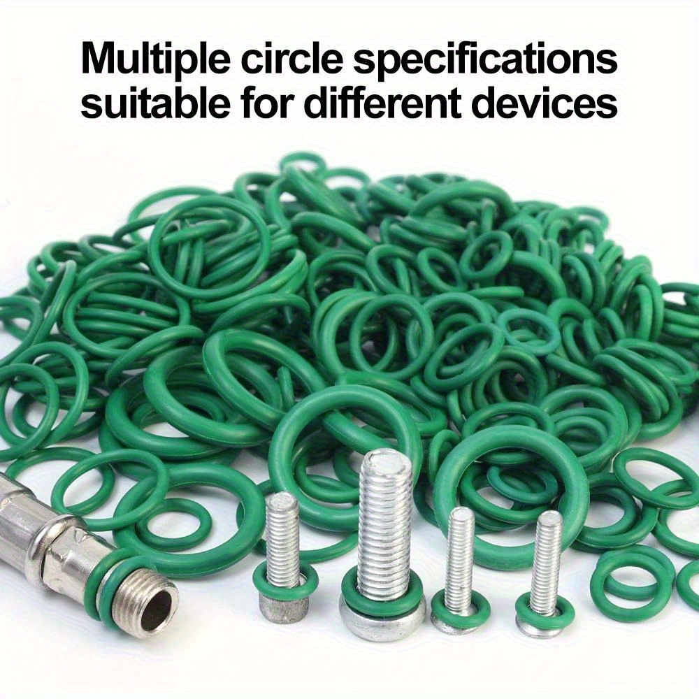 270pcs green high quality rubber o ring assortment kit 270pcs green high quality rubber o ring assortment kit